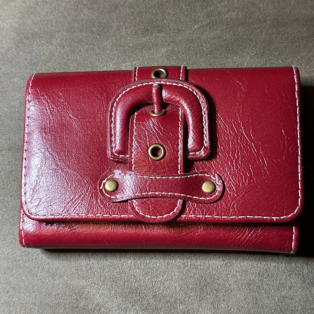 Red wallet - never used